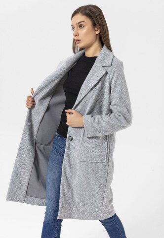 Manteau mi-saison Jimmy Sanders en gris