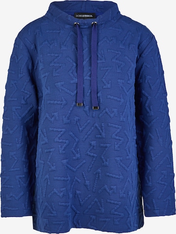 Doris Streich Sweatshirt in Blau: Vorderseite