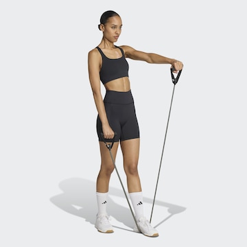 ADIDAS PERFORMANCE Skinny Workout Pants 'Performance' in Black