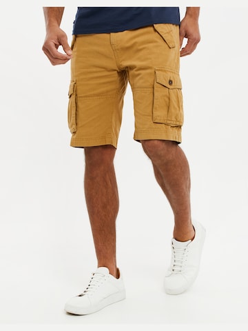 Threadbare Regular Shorts 'Lugo' in Beige: predná strana