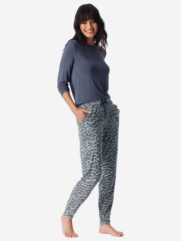 Pantalon de pyjama ' Mix & Relax ' SCHIESSER en bleu