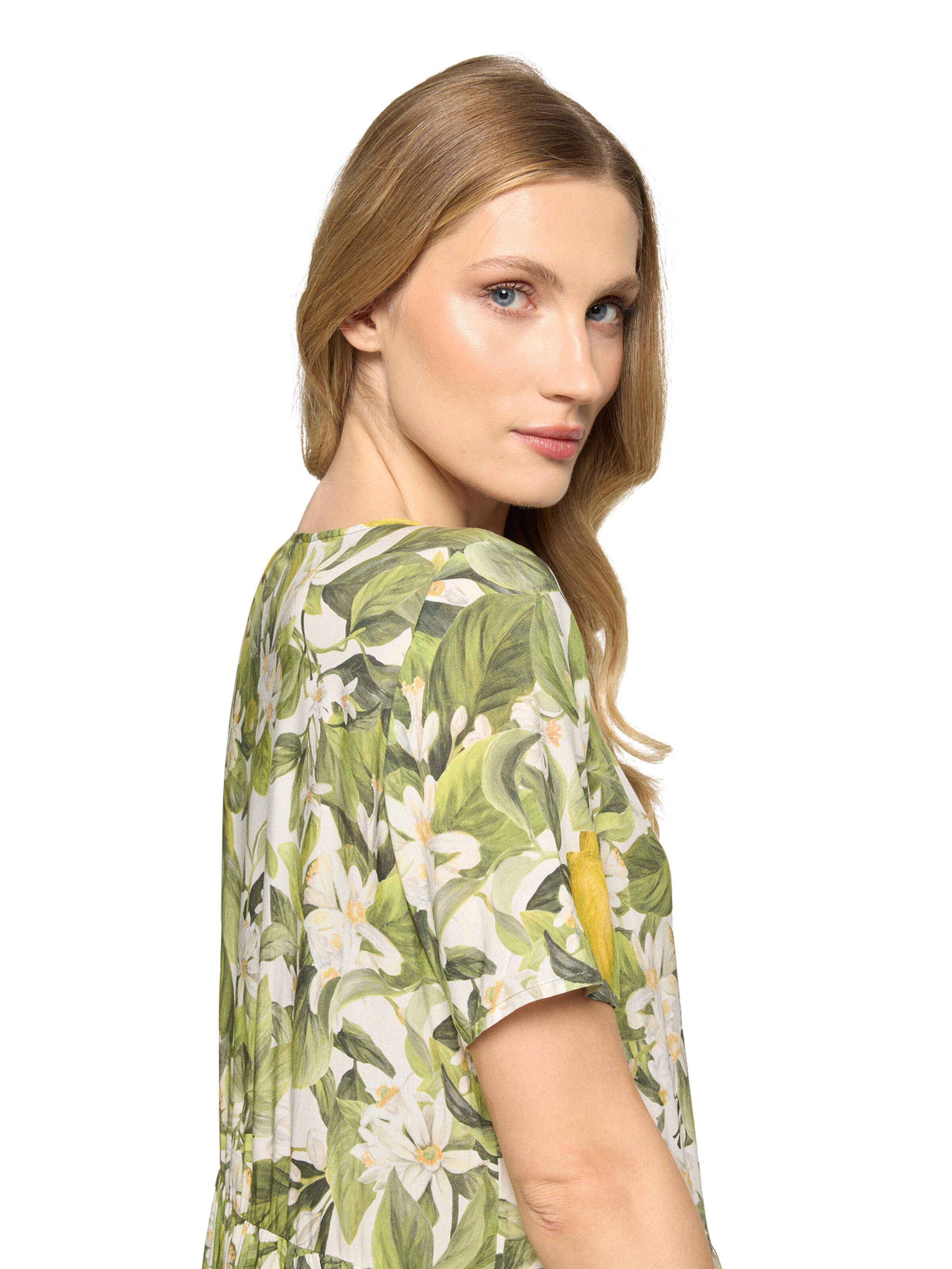 Cartoon Cocktailjurk in Wit