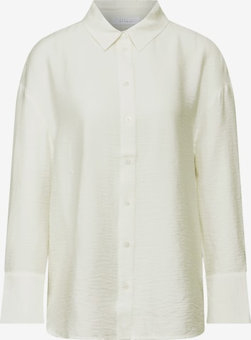Street One Studio Blouse in White: front