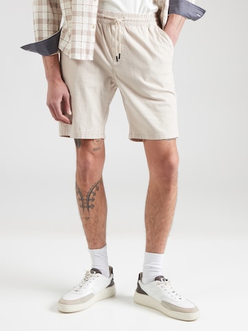 Only & Sons Regular Shorts 'ONSCapri' in Beige: Vorderseite