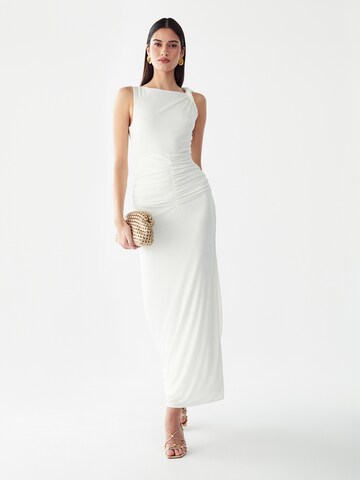 BWLDR Dress 'Drew' in White: front