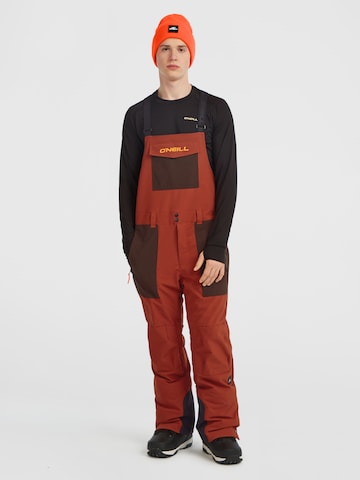 Regular Pantalon outdoor O'NEILL en marron : devant
