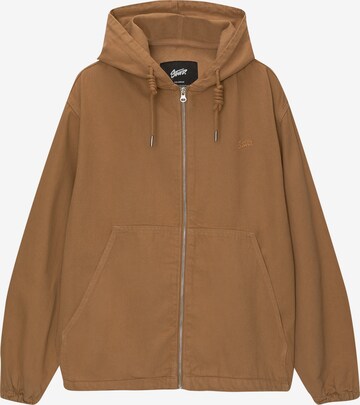 Pull&Bear Jacke in Braun: predná strana