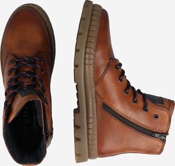 bugatti Lace-Up Boots in Brown