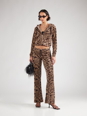 Juicy Couture - Acampanado Pantalón 'LISA' en marrón