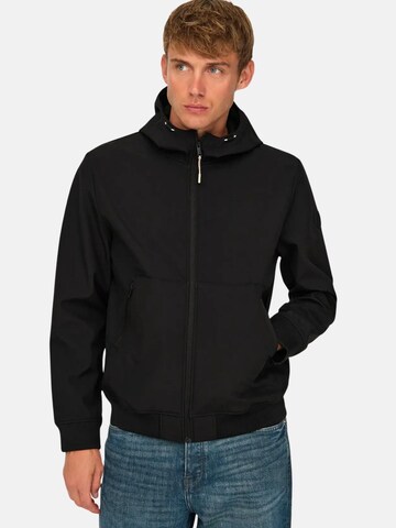 Only & Sons Демисезонная куртка 'ONSBowie' в Черный