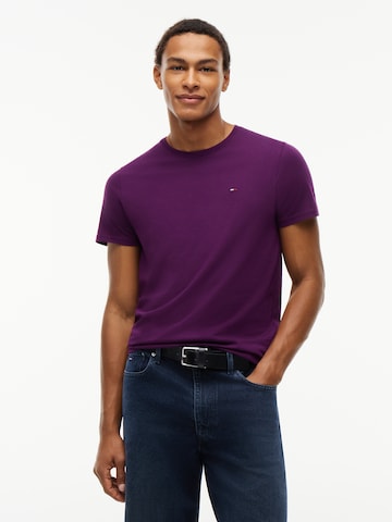 Tommy Jeans Shirt in Lila: voorkant