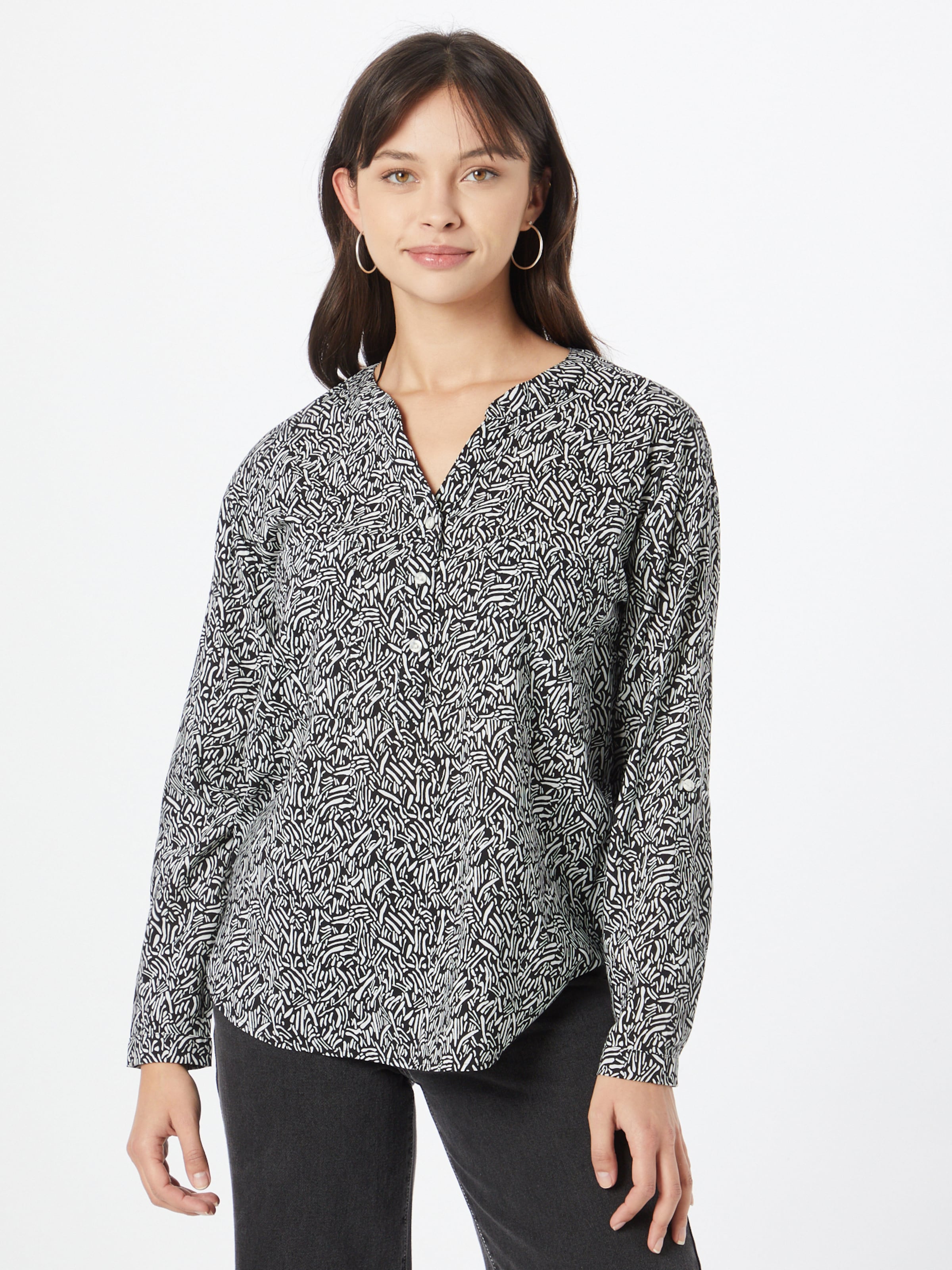 Frauen Große Größen EDC BY ESPRIT Bluse in Schwarz - JF07649 Frauen Große Größen EDC BY ESPRIT Bluse in Schwarz - JF07649