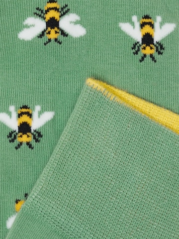 Von Jungfeld Socken 'Biene Icon' in Grün