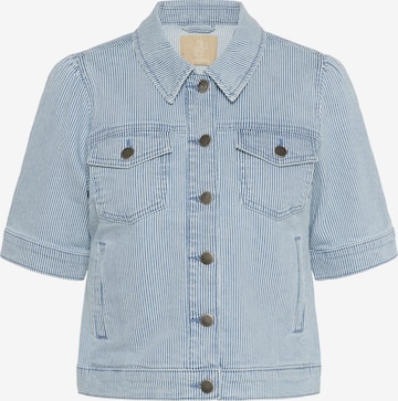 Veste mi-saison 'Milky' CULTURE en bleu : devant