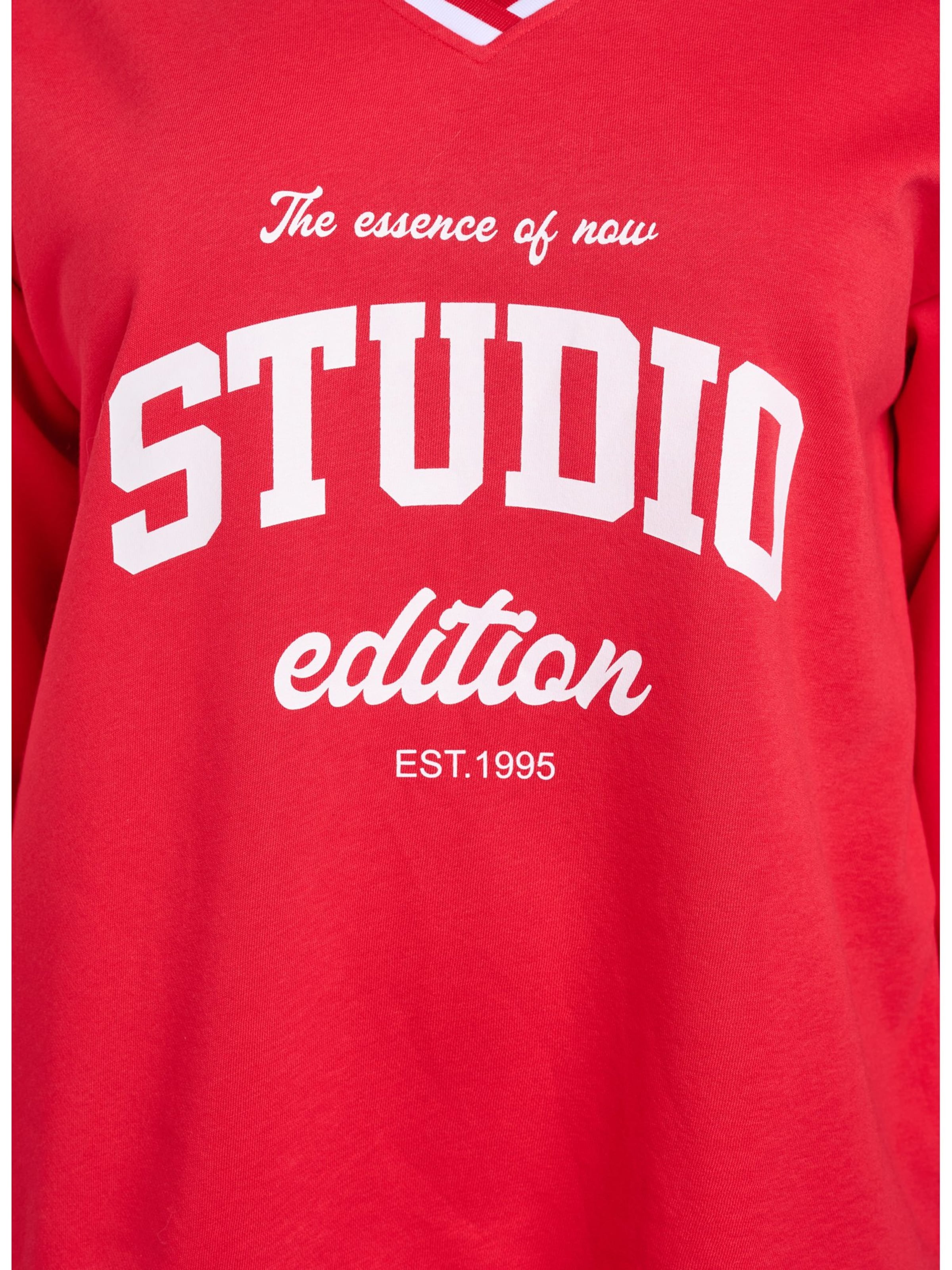 raudona Zizzi Megztinis be užsegimo