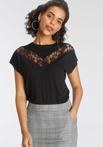 LAURA SCOTT T-Shirt in Schwarz: Vorderseite