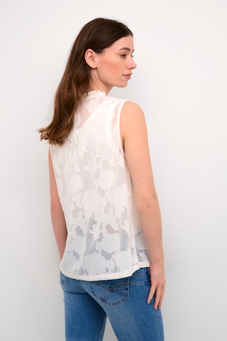 Chemisier 'Yana' Cream en blanc