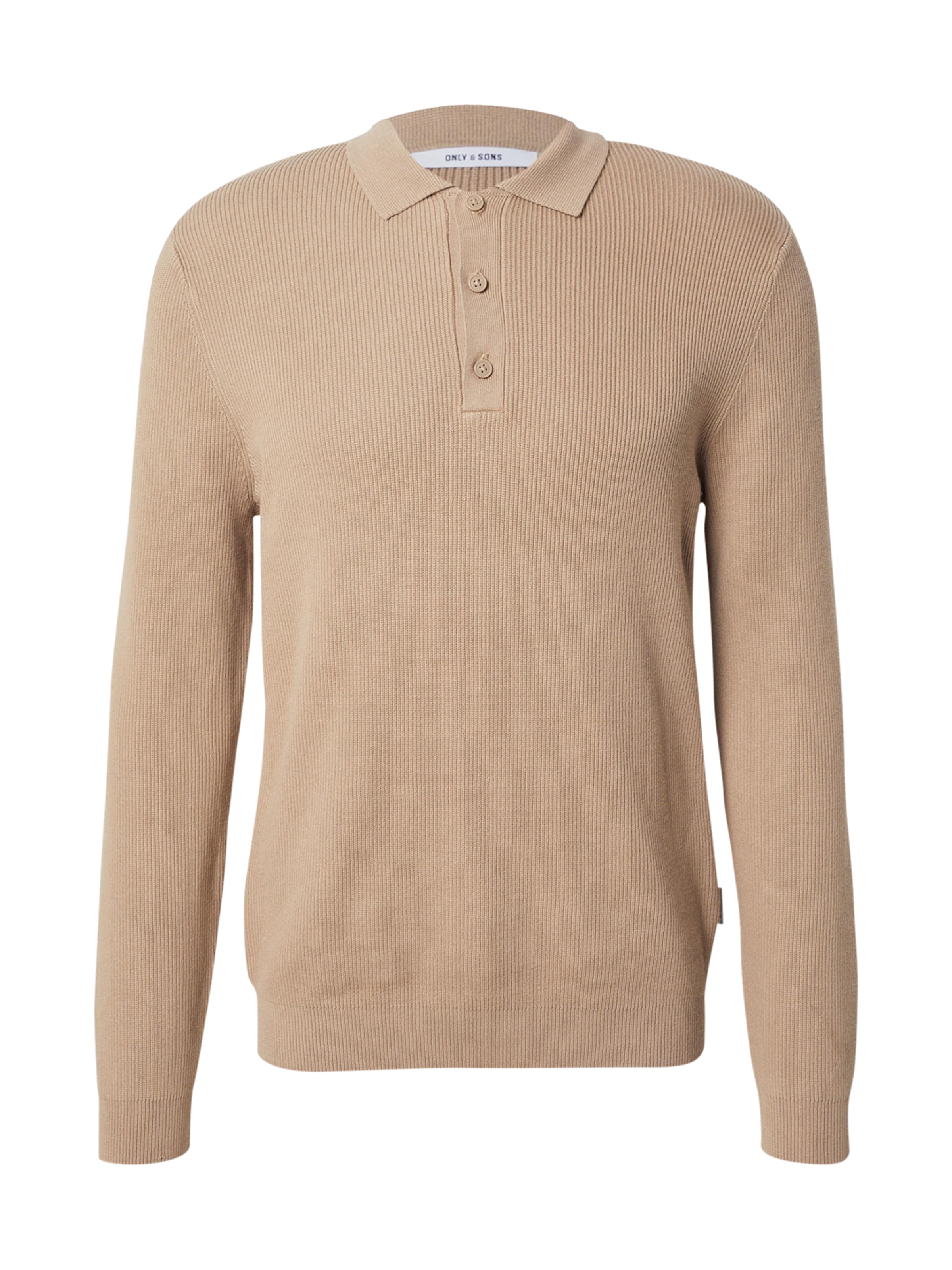 Pullover 'ONSPHILL' di Only & Sons in beige: frontale