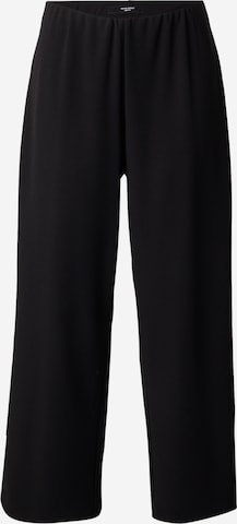 Vero Moda CurveWide Leg/ Široke nogavice Hlače 'VMCBERLIN' - crna boja: prednji dio