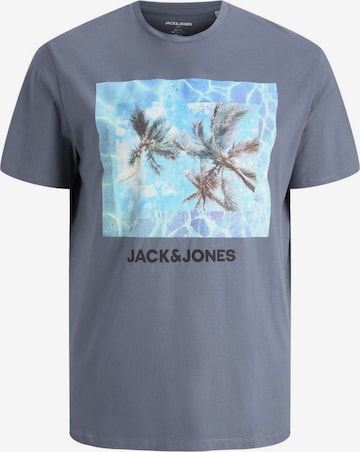 Jack & Jones Plus Shirt in Grey: front