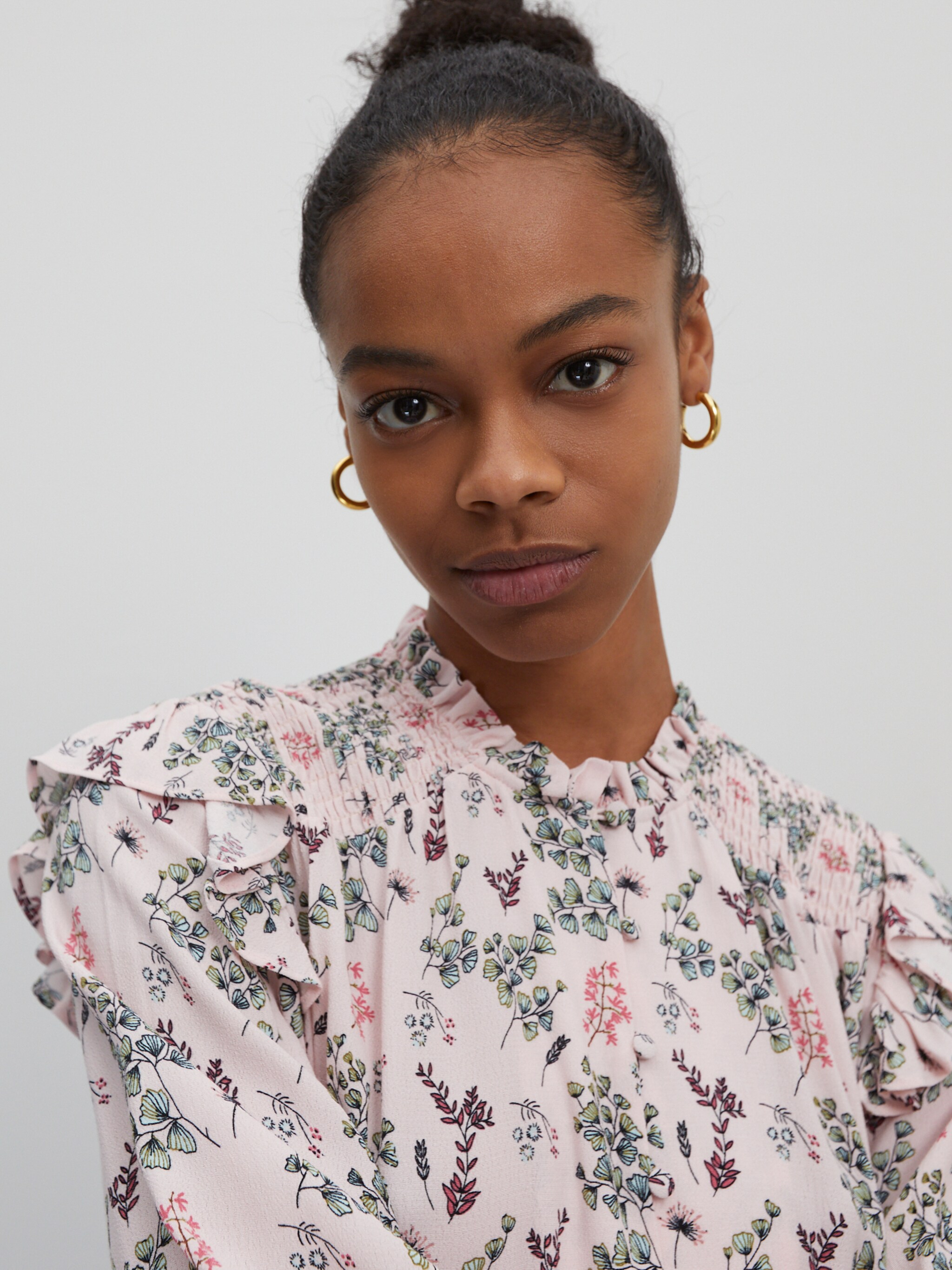 EDITED Producten Blousejurk 'Matthea ' Groen