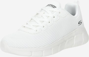 SKECHERS - Sapatilhas baixas 'BOBS B FLEX' em branco: frente