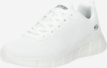 SKECHERS Sneakers 'BOBS B FLEX' in White: front