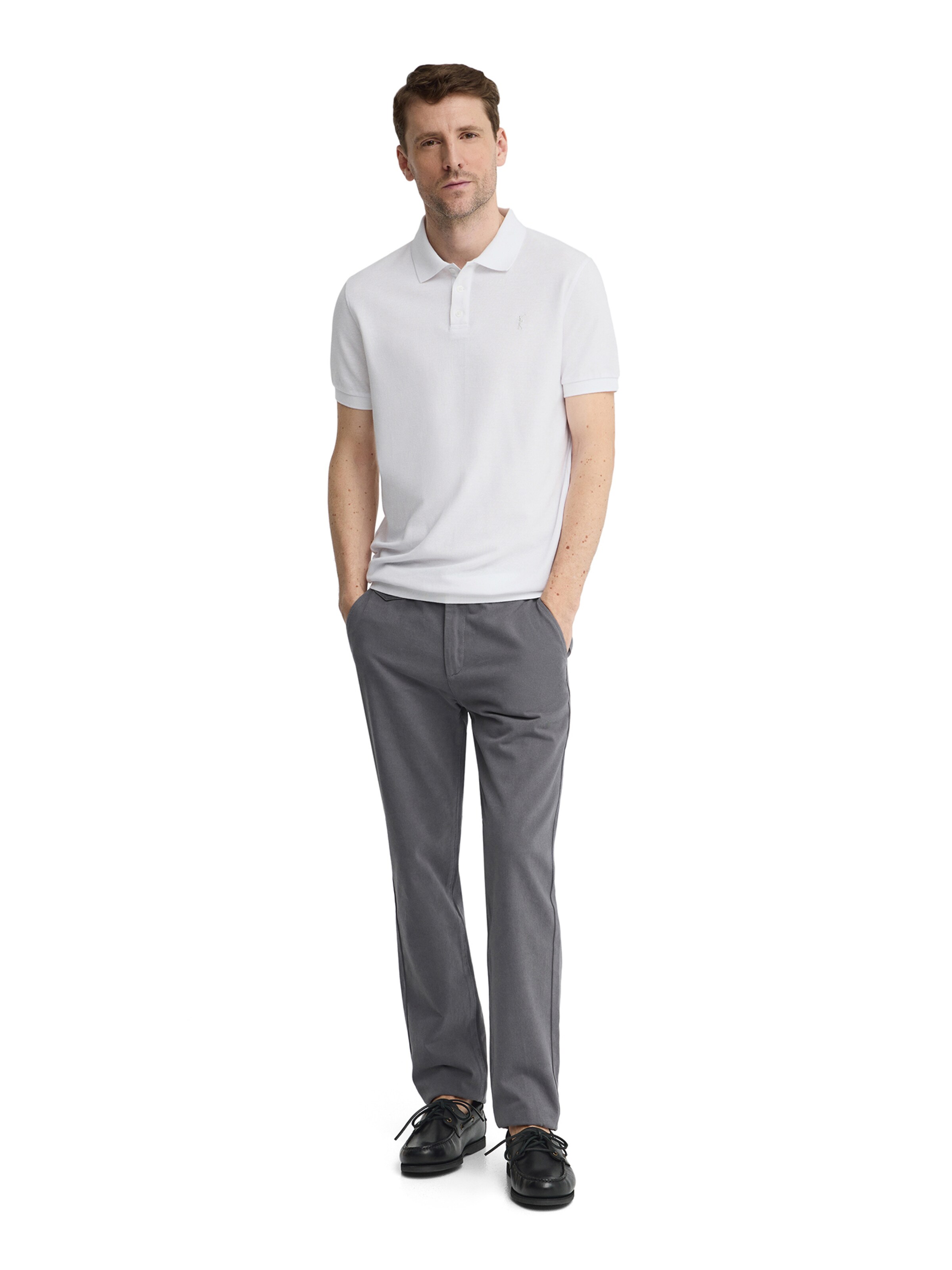 Polo Club Shirt in White