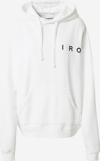 IRO Sweat-shirt en noir / blanc, Vue avec produit