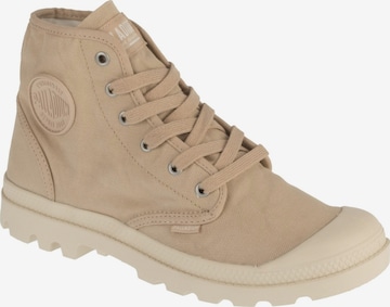 Baskets hautes 'Palladium Pampa Hi' Palladium en beige : devant
