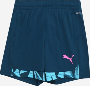 PUMA Regular Sportshorts 'IndividualFINAL' in Grün: predná strana