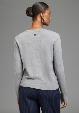 Bruno Banani LM Strickjacke in Grau