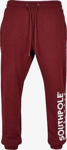 SOUTHPOLE Broek in Rood: voorkant