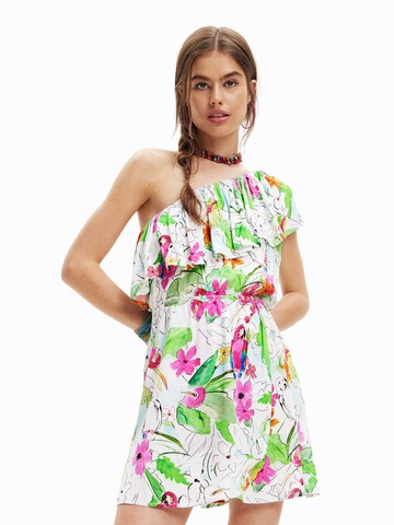 Desigual - Vestido 'Monaco' em mistura de cores: frente