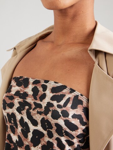 ABOUT YOU Топ 'Mieke' в Коричневый