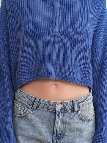 Pullover di MixRay in blu