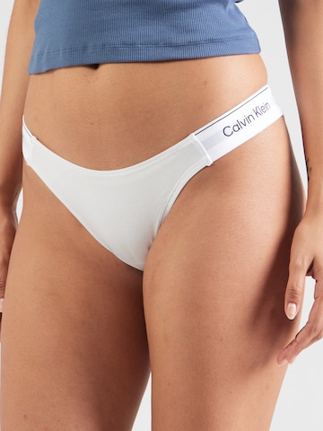 Calvin Klein Трусы-слипы в Белый: спереди