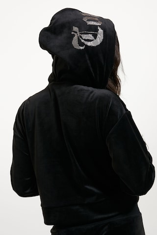 Juicy Couture Sweatjacke in Schwarz