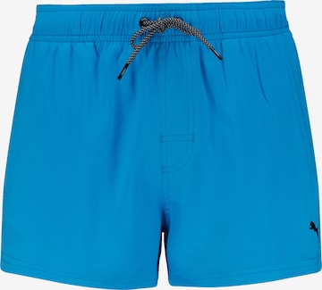 PUMA Regular Badeshorts in Blau: predná strana