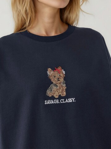 Sweat-shirt 'Sweatshirts' Hiccup en bleu
