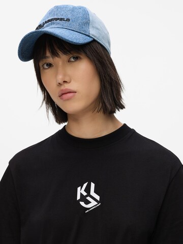 KARL LAGERFELD JEANSMajica 'Monogram' - crna boja