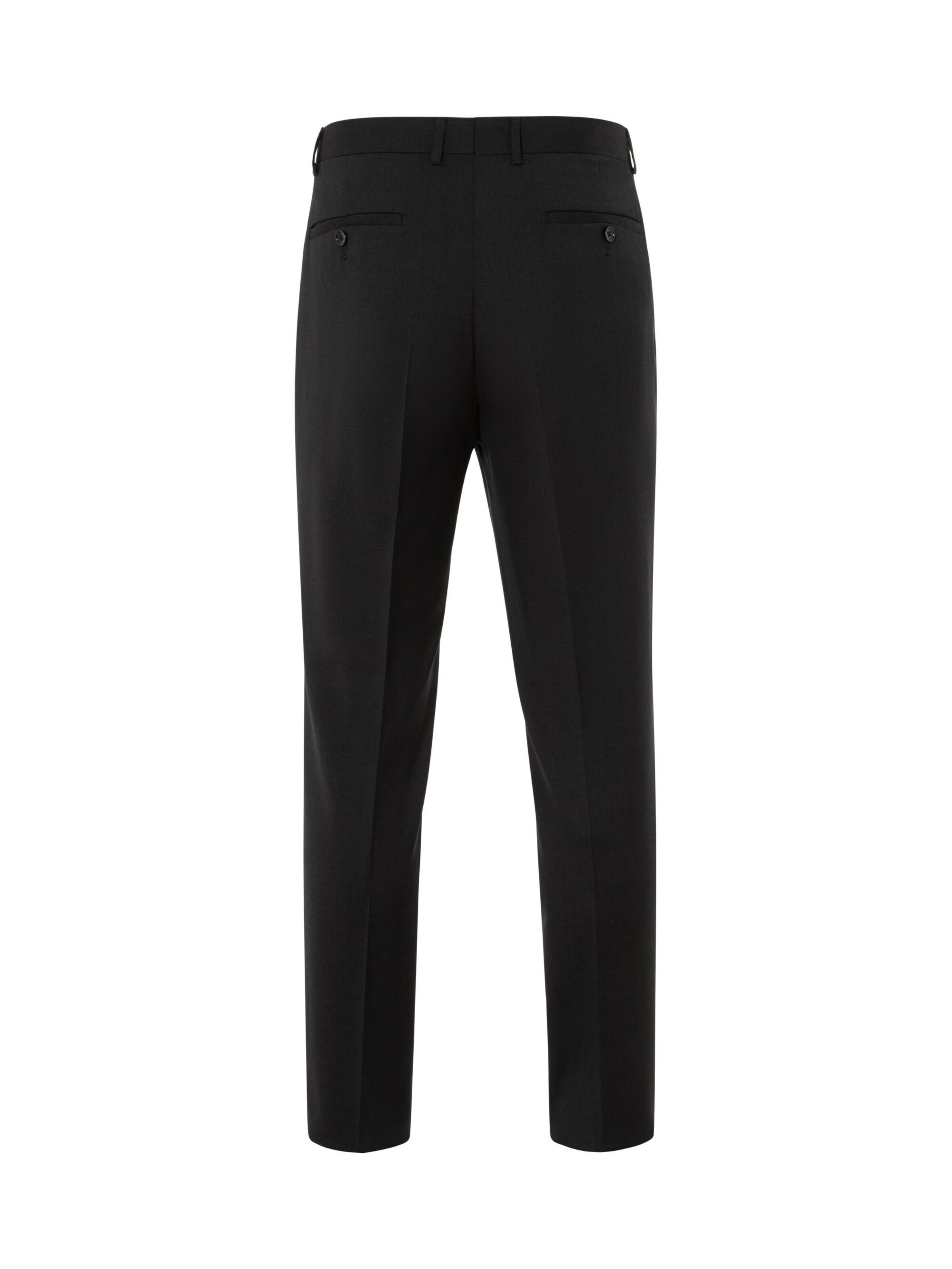 Coupe slim Pantalon à plis '3938-3379' Thomas Goodwin en gris