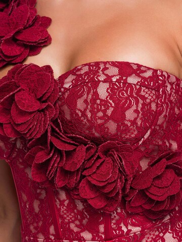 Ombre - Vestido de noche en rojo