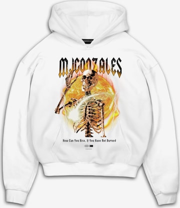 Sweat-shirt MJ Gonzales en blanc : devant