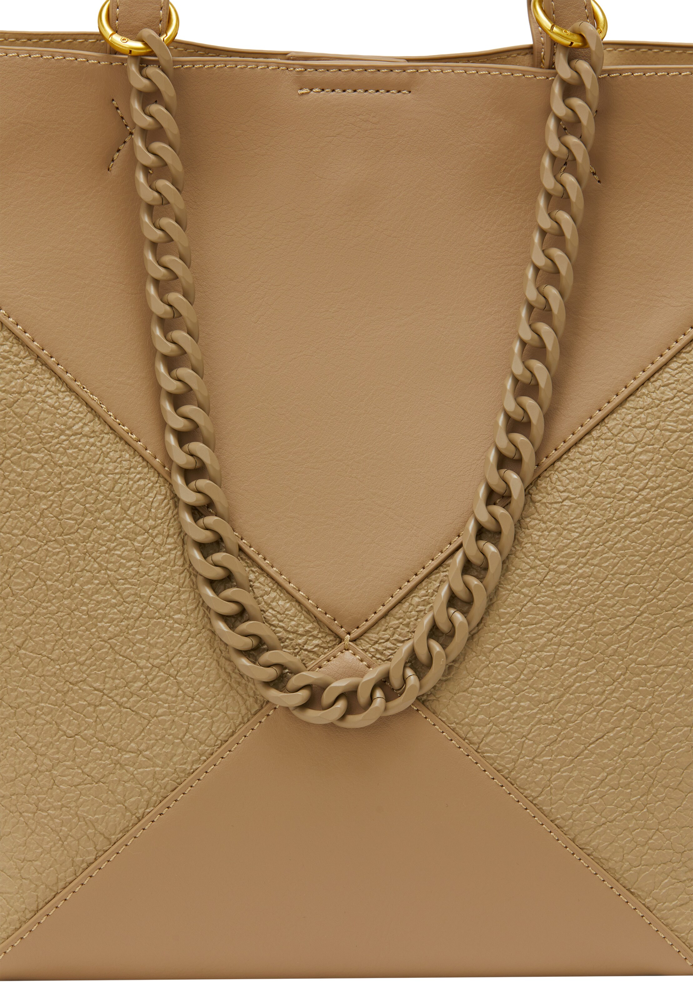 faina - Shopper em bege