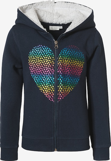 myToys COLLECTION Zip-Up Hoodie in Blue / Dark blue / Yellow / Pink, Item view