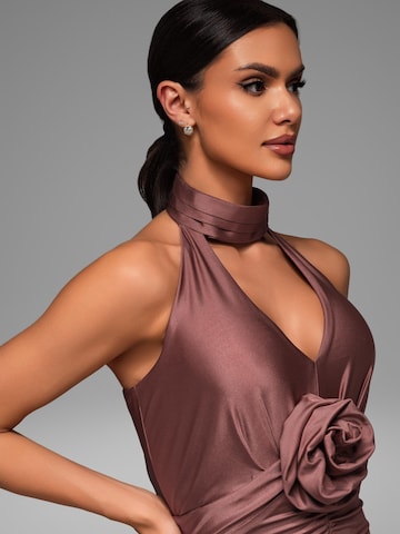 Ombre Evening dress in Brown
