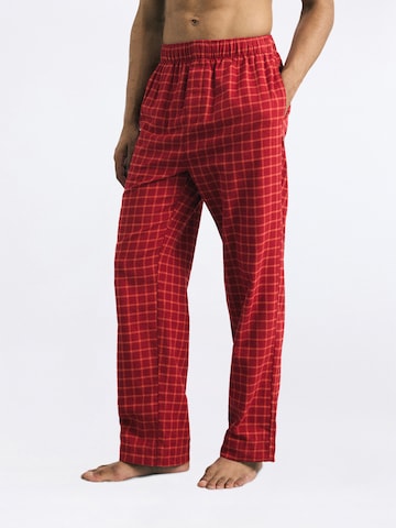 Calvin Klein Pyjamabroek in Rood: voorkant