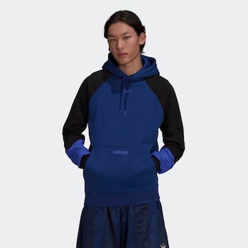 ADIDAS ORIGINALS Sweatshirt in Blau: predná strana