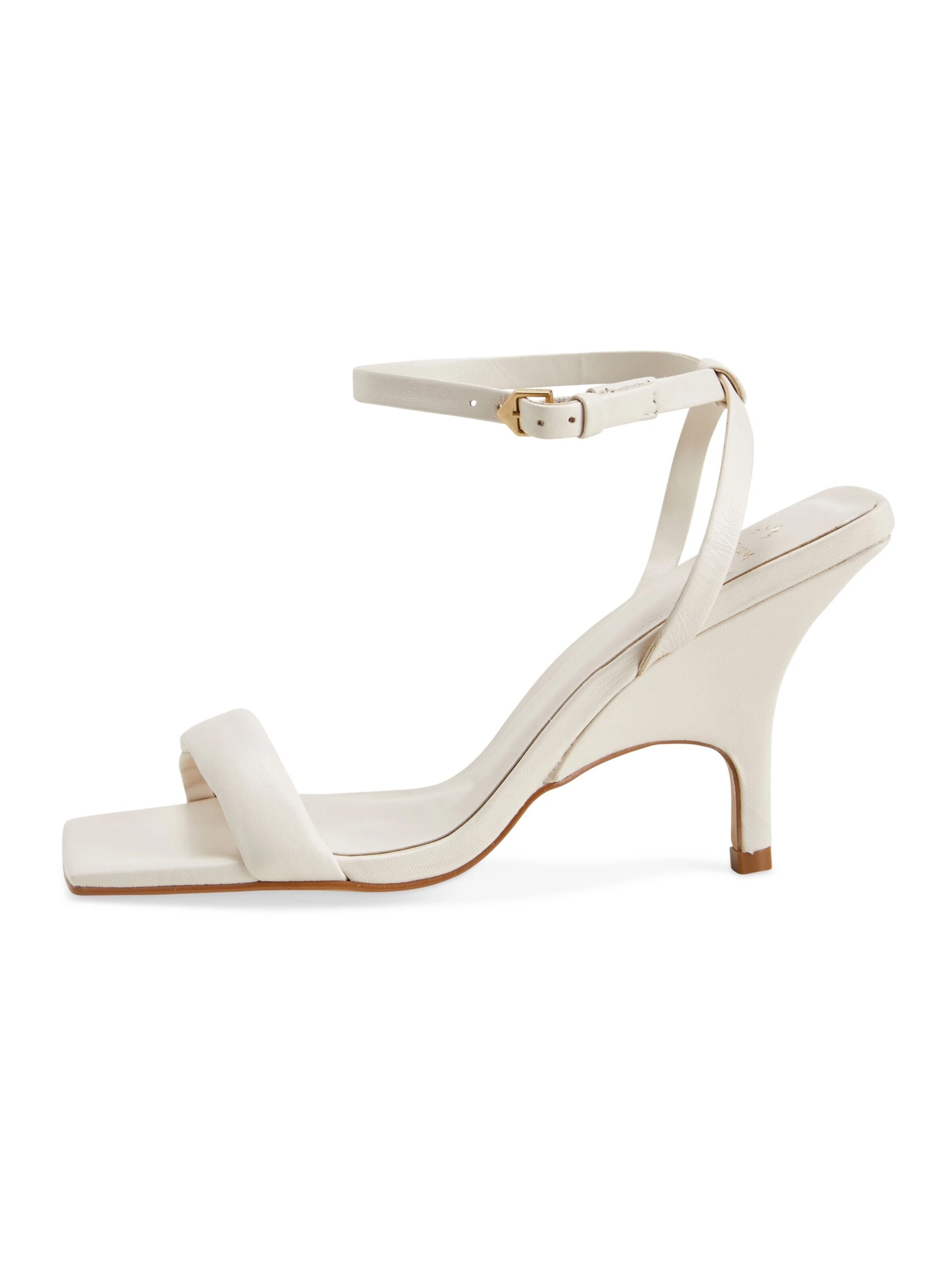 Mangara Atelier Strap Sandals 'Cortiça' in 40/Narrow in White, Item view